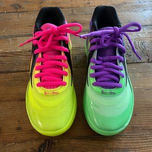 Brand New!!  PUMA x RICK AND MORTY MB.02 Men's Basketball Shoes Sz 4
